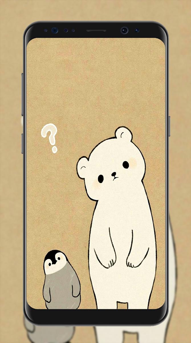 Android 用の かわいいクマの壁紙 Apk をダウンロード