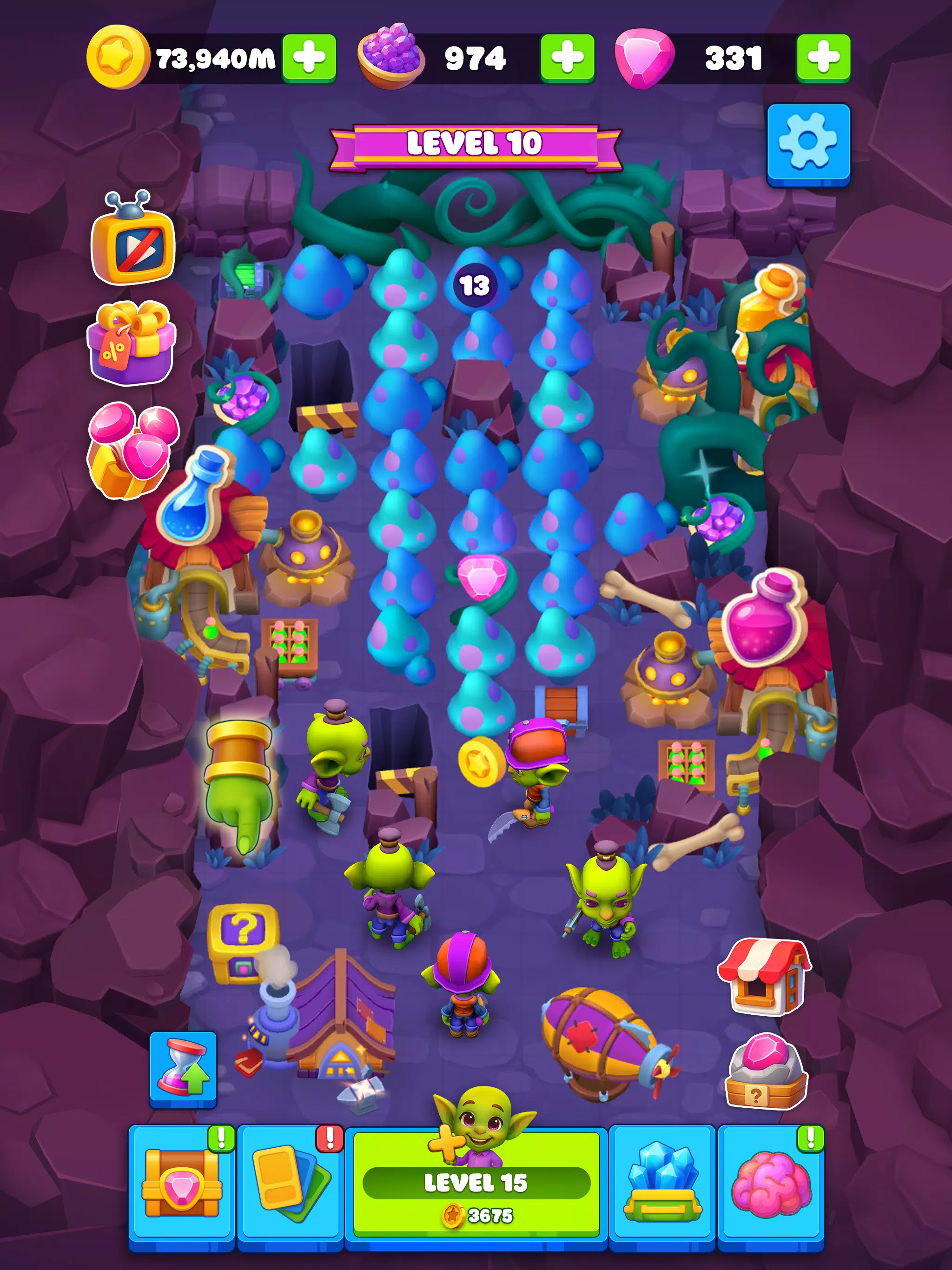 Goblin Miner: Idle Merger