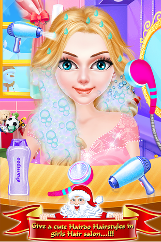 Christmas Girls Makeup Hair Salon Dressup Games Apk 1 0 9
