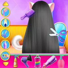 Kitty Hair Fashion Braid Salon Icon