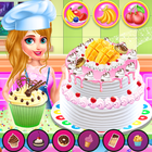 ikon permainan gadis toko kue