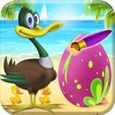 Oeufs de Pâques Hatching Ducks-Jeux de peinture APK