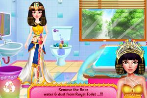 Egypt Girl House Cleaning Game تصوير الشاشة 1