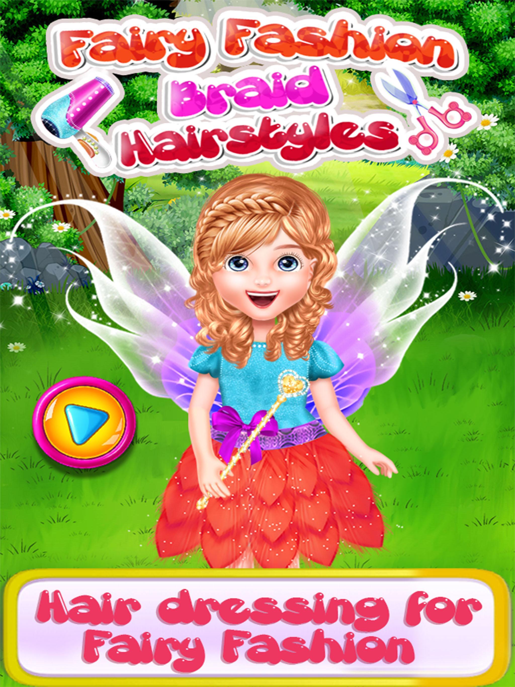 Fairy Fashion Braided Hairstyles Games For Girls For Android Apk