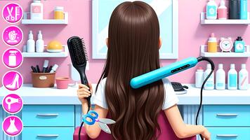 juegos de niñas-trenza peinado Poster