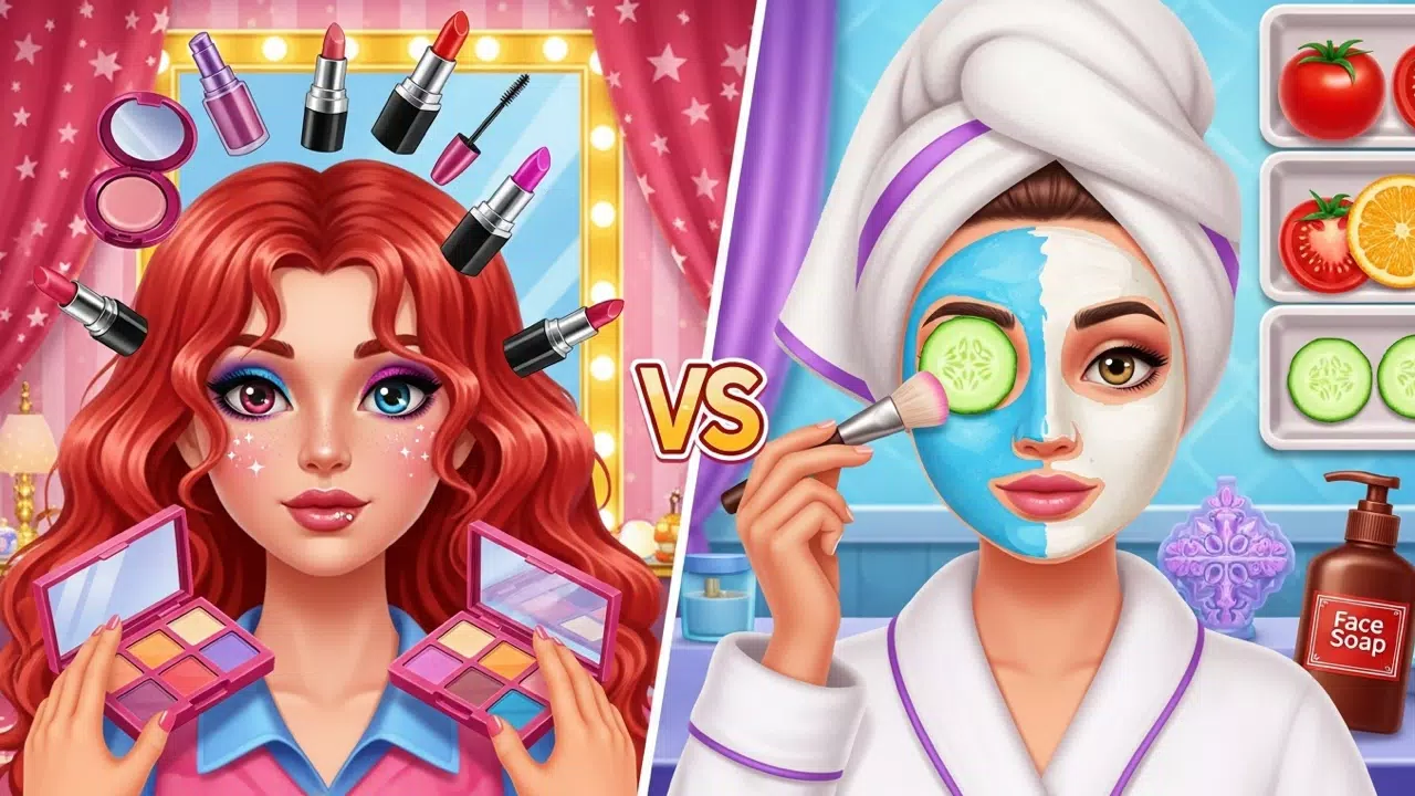 时尚辫子发型沙龙-女孩游戏