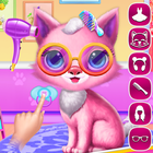 Chic Baby Kitty Daycare Games simgesi