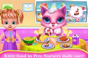 Chic Baby Kitty Daycare Games स्क्रीनशॉट 1