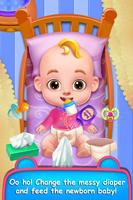 Mommy Care Newborn Baby Games اسکرین شاٹ 1