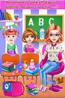 School Kid Classroom Trip Game Affiche