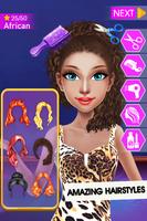 Hairstyles Makeover Girls Game screenshot 1