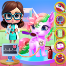 Cute Unicorn Pony Vet Daycare APK