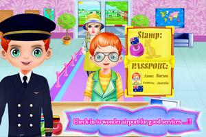 Airport Travel Games for Kids Affiche