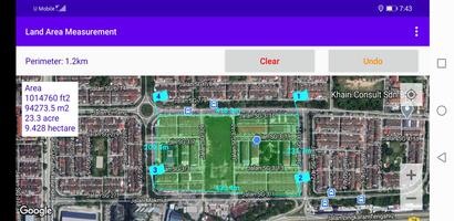 Land Area Measurement capture d'écran 2