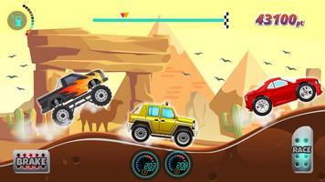 Kids Cars Hills Racing games poster