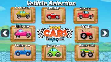 Kids Cars Hills Racing games screenshot 3