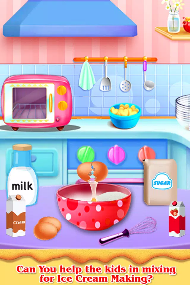 Download do APK de Jogos de culinária de sorvete: Jogos de meninas para  Android