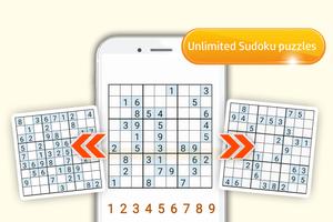 Classic Sudoku puzzle poster
