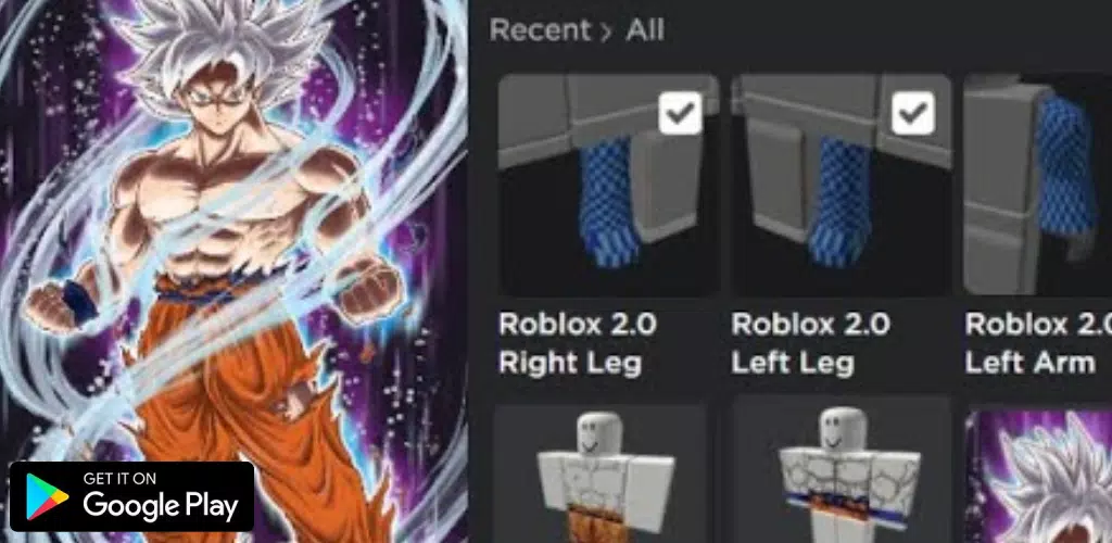 How to make Goku SSJ Blue in roblox