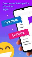 Cute Font Style plakat