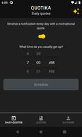 Quotika: Motivation and quotes تصوير الشاشة 1