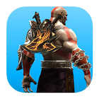 ikon PS God Of War II Kratos GOW Adventure wallpaper 4K