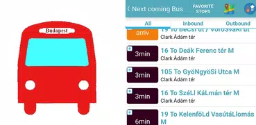 Budapest Bus Timetable