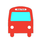 NYC New York Bus Tracker Zeichen