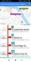 3 Schermata SG Bus / MRT Tracker