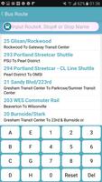 Portland Bus Timetable capture d'écran 1
