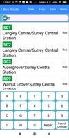 Vancouver Bus/Metro Tracker capture d'écran 1