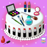 소녀들을 위한 메이크업 케이크 게임 아이콘