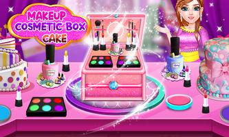 Makeup & Cake Games For Girls پوسٹر