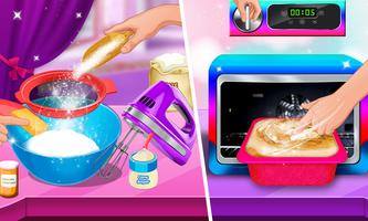 Cake & Makeup Games For Girls ảnh chụp màn hình 1