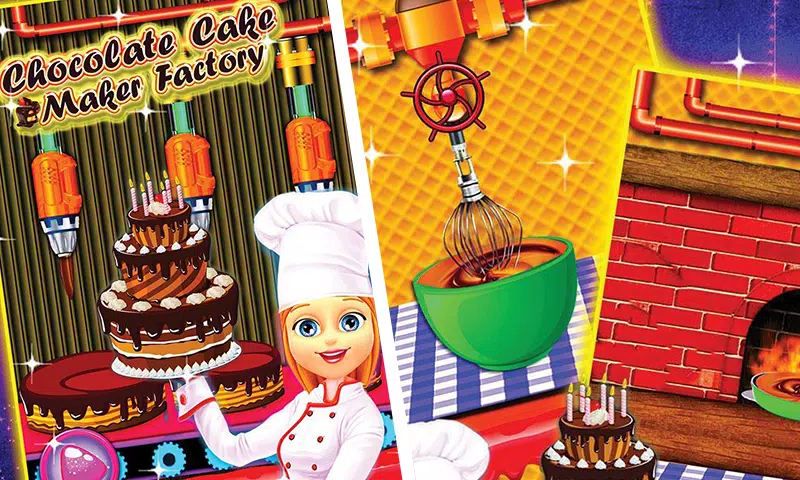 Download do APK de Fábrica de Bolo de Chocolate Jogo de Culinária