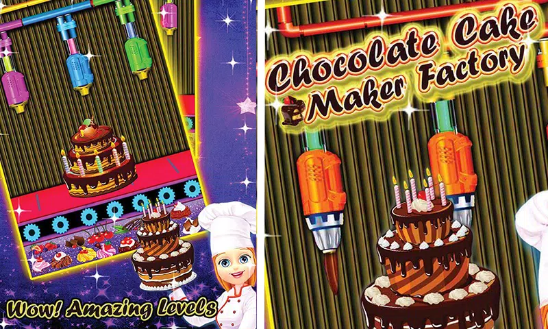 Download do APK de Fábrica de Bolo de Chocolate Jogo de Culinária