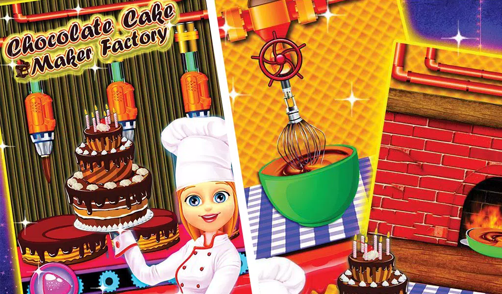 Download do APK de Fábrica de Bolo de Chocolate Jogo de Culinária