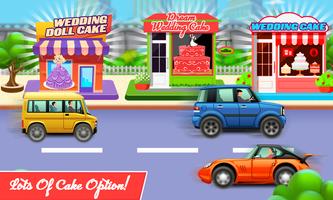 Wedding Cake Maker Girl Games اسکرین شاٹ 1