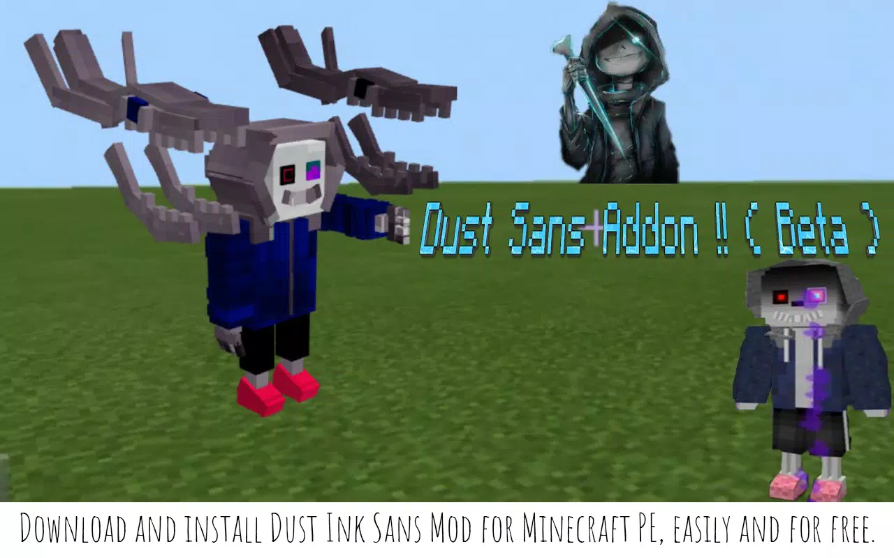 About: Dust Sans Mod for Minecraft (Google Play version)