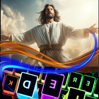 Tema de teclado Deus Jesus ícone