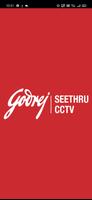 Godrej Seethru CCTV الملصق