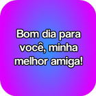 Frases de Bom Dia para Amiga ไอคอน