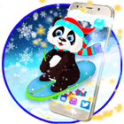 Cute Panda Live Wallpaper icône