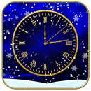 Winter Clock live wallpaper-APK
