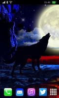 Wolf Magic live wallpaper Affiche