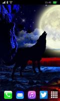 1 Schermata Wolf Magic live wallpaper