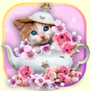 Katzen Stimme Lebe Tapete APK