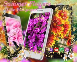 Summer Flowers Live Wallpaper poster