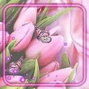 Pink Tulips Live Wallpaper APK