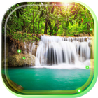 Waterfall Cool live wallpaper أيقونة